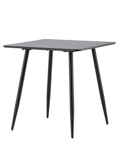 Polar ruokapöytä 75x75 cm - musta - #KalusteDuo_#Huonekaluliike_Ruokapöytä