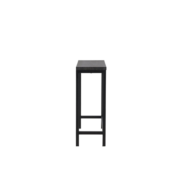 Rise sivupöytä 30x110 cm - musta - KalusteDuo_Huonekaluliike_Pöytä