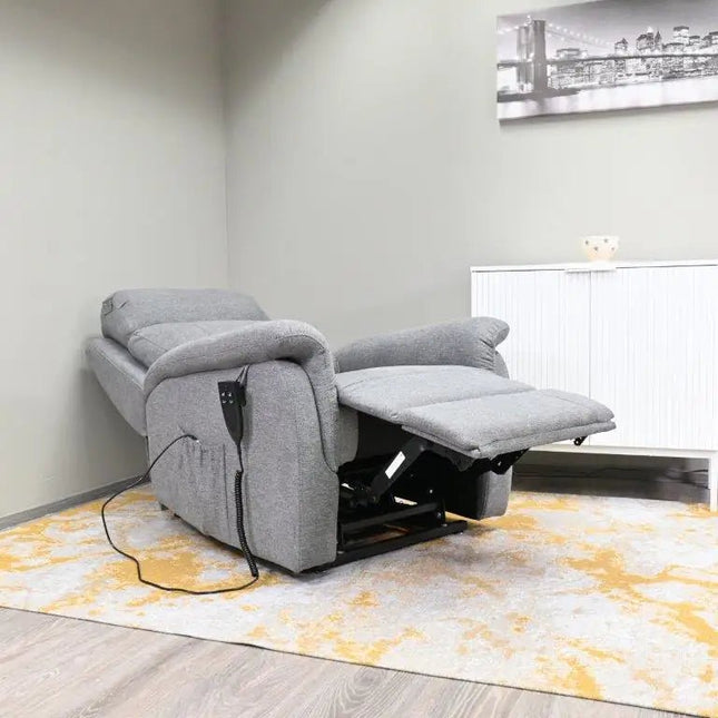 Rubin nostoavusteinen recliner - tuoli - harmaa - KalusteDuo_Huonekaluliike_recliner tuoli