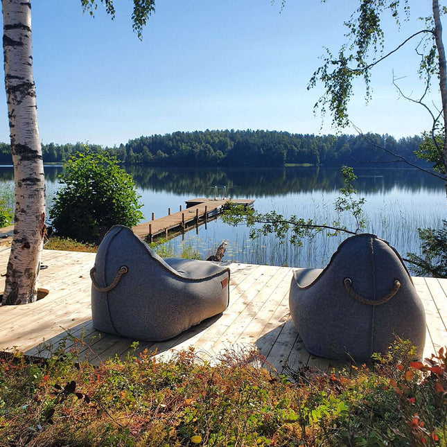 SACKit Cobana säkkituoli - Grey - KalusteDuo_Huonekaluliike_säkkituoli