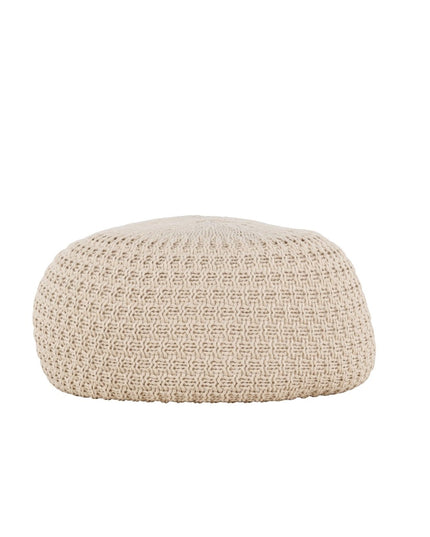 Sam pyöreä rahi - ⌀45 / beige - KalusteDuo_Huonekaluliike_Rahi