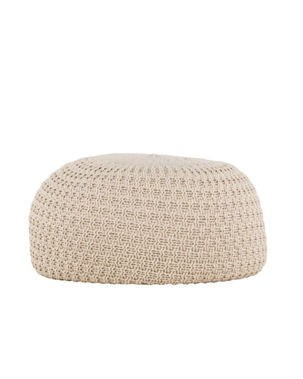 Sam pyöreä rahi - ⌀45 / beige - KalusteDuo_Huonekaluliike_Rahi