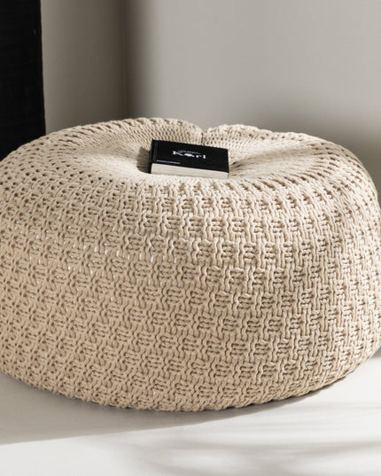 Sam pyöreä rahi - ⌀60 / beige - KalusteDuo_Huonekaluliike_Rahi