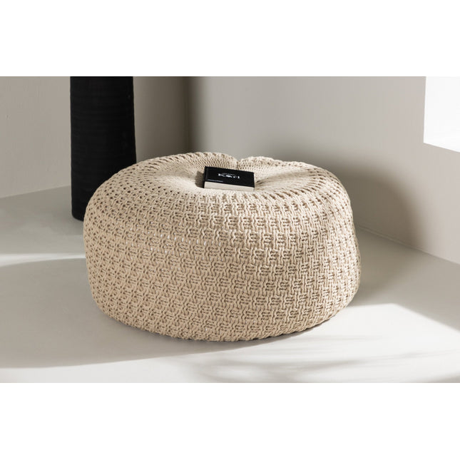 Sam pyöreä rahi - ⌀60 / beige - KalusteDuo_Huonekaluliike_Rahi