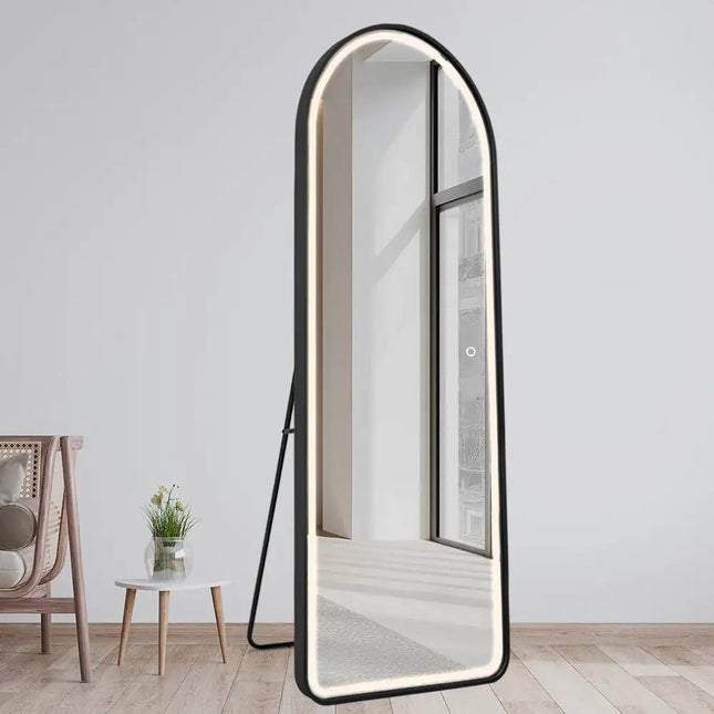 Serenity Arch ‑ kaaripeili LED‑valolla 60x165 cm - KalusteDuo_Huonekaluliike_Peili