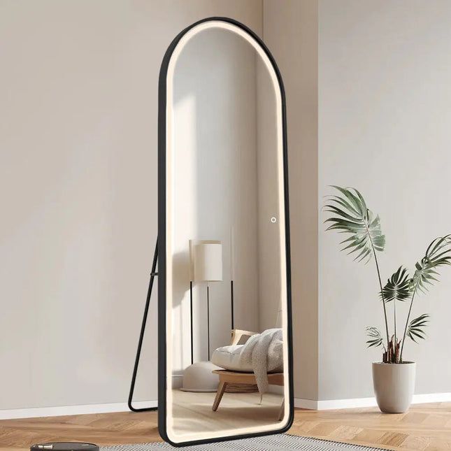 Serenity Arch ‑ kaaripeili LED‑valolla 60x165 cm - KalusteDuo_Huonekaluliike_Peili