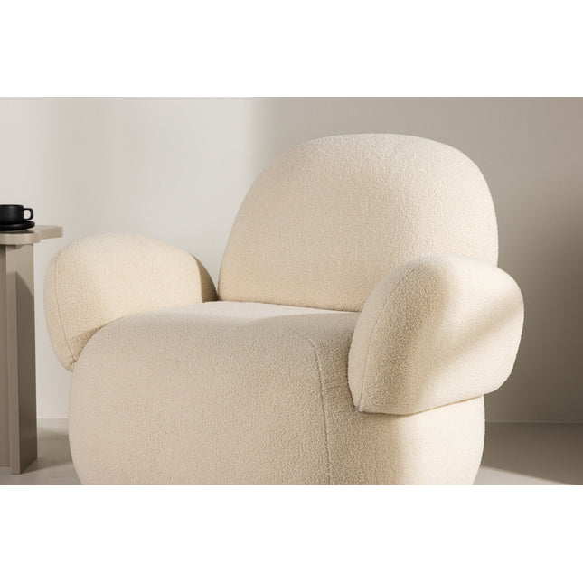Sevilla yhden istuttava sohva - beige / beige chenille - KalusteDuo_Huonekaluliike_Nojatuoli