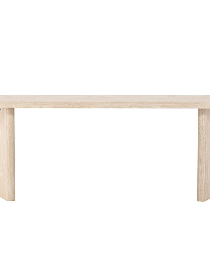 Skagen ruokapöytä 100x240 - sintrattu kivi / FSC 100% - KalusteDuo_Huonekaluliike_Ruokapöytä