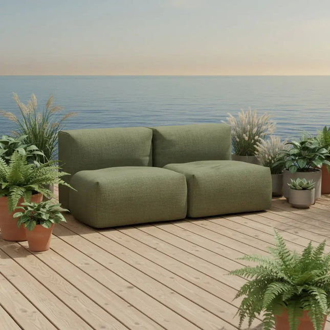 Soft Sofa Outdoor – 2 Seater | Pehmeä ulkosohva 4 värissä - KalusteDuo_Huonekaluliike_ulkosohva