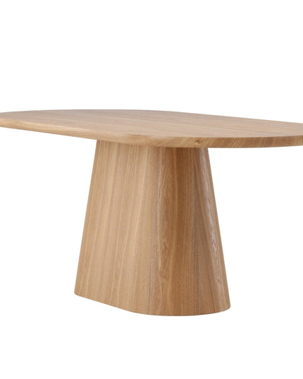 Stjärnö ruokapöytä 90x200 cm - luonnonvärinen / MDF viilu - KalusteDuo_Huonekaluliike_Ruokapöytä