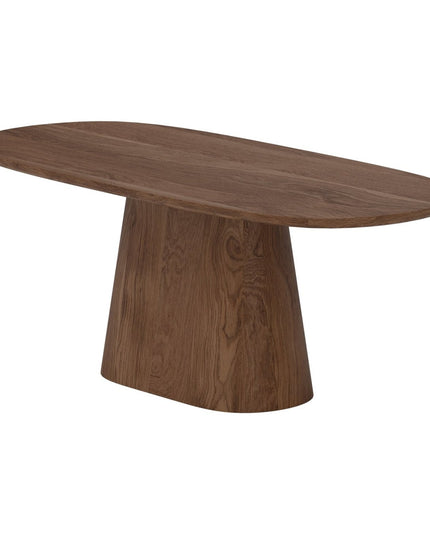 Stjärnö ruokapöytä 90x200 cm - mokka / MDF viilu - KalusteDuo_Huonekaluliike_Ruokapöytä
