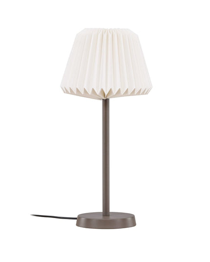 Tandådalen 25cm pöytävalaisin - mokka / valkoinen - KalusteDuo_Huonekaluliike_Valaisin