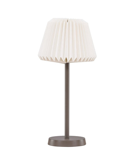 Tandådalen 25cm pöytävalaisin - mokka / valkoinen - KalusteDuo_Huonekaluliike_Valaisin