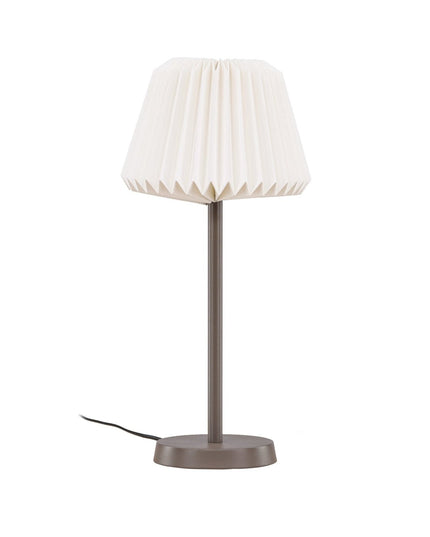 Tandådalen 25cm pöytävalaisin - mokka / valkoinen - KalusteDuo_Huonekaluliike_Valaisin