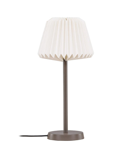 Tandådalen 25cm pöytävalaisin - mokka / valkoinen - KalusteDuo_Huonekaluliike_Valaisin