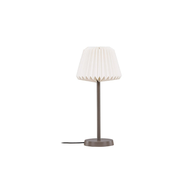 Tandådalen 25cm pöytävalaisin - mokka / valkoinen - KalusteDuo_Huonekaluliike_Valaisin