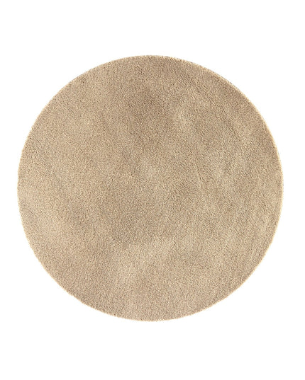 Teddy polyesteri - ø200 -pyöreä-beige - KalusteDuo_Huonekaluliike_Matto