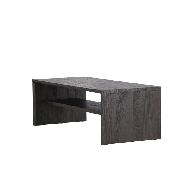 Telemarket sohvapöytä 110x50x38 cm - MDF ja musta 3D-paperi - KalusteDuo_Huonekaluliike_Pöytä