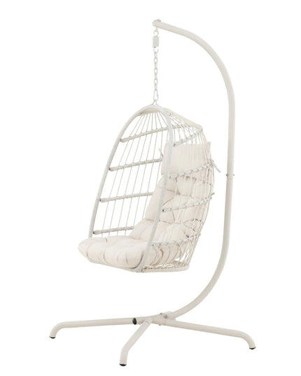 Trezza riipputuoli - beige / beige - KalusteDuo_Huonekaluliike_Aurinkotuoli