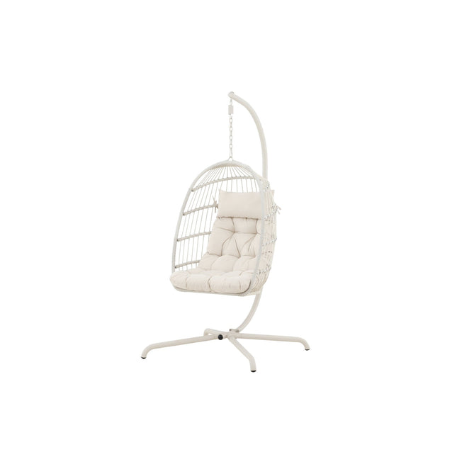 Trezza riipputuoli - beige / beige - KalusteDuo_Huonekaluliike_Aurinkotuoli