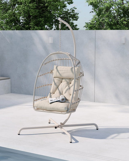 Trezza riipputuoli - beige / beige - KalusteDuo_Huonekaluliike_Aurinkotuoli