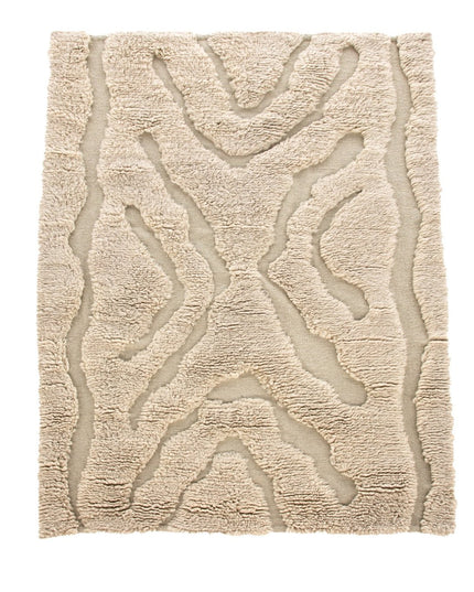 Trondheim x Josefin Lustig - matto - beige/valkoinen - villa - 170*240 - KalusteDuo_Huonekaluliike_Matto