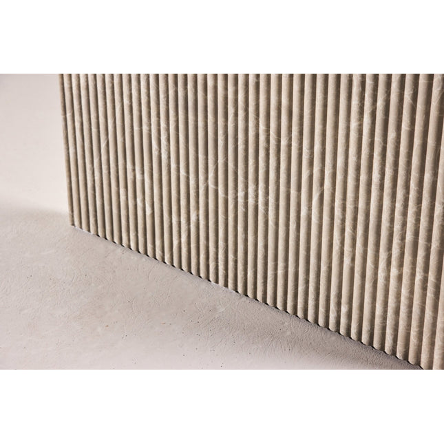 Vail ruokapöytä 100x200 cm - beige marmorinvärinen - KalusteDuo_Huonekaluliike_Ruokapöytä