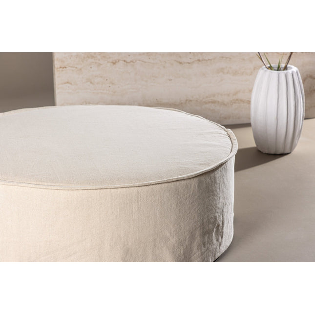 Vindö rahi ⌀101 - beige pellava - KalusteDuo_Huonekaluliike_Rahi