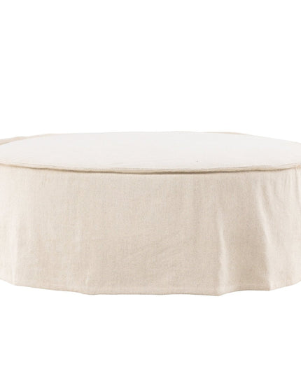 Vindö rahi ⌀101 - beige pellava - KalusteDuo_Huonekaluliike_Rahi