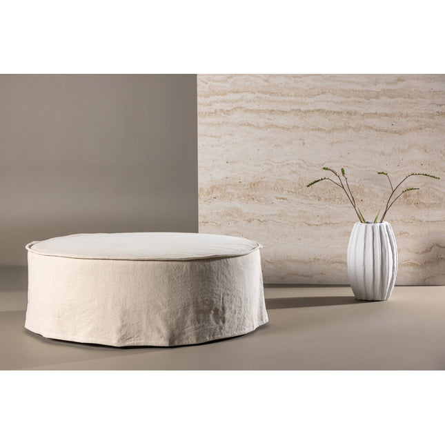 Vindö rahi ⌀101 - beige pellava - KalusteDuo_Huonekaluliike_Rahi