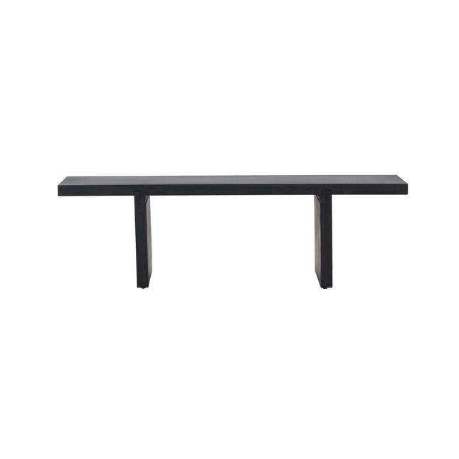 Yakunik sohvapöytä 120x38 cm- kumipuu / musta MDF - KalusteDuo_Huonekaluliike_Pöytä