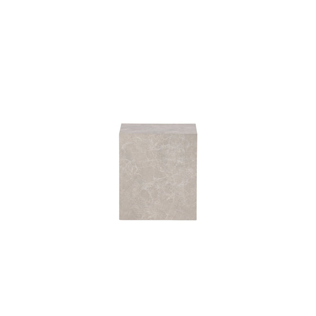 York korkea sohvapöytä - beige / marmorinvärinen MDF - KalusteDuo_Huonekaluliike_Pöytä