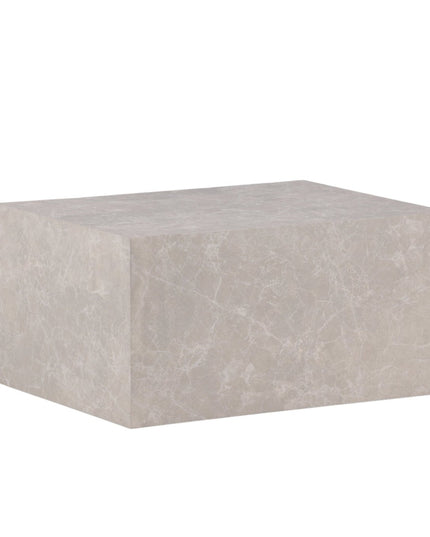 York matala sohvapöytä - beige / marmorinvärinen MDF - KalusteDuo_Huonekaluliike_Pöytä
