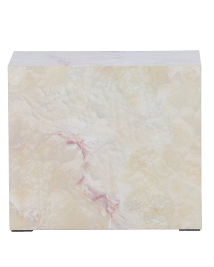 York sivupöytä 30x35x25 cm - beige kivenvärinen - KalusteDuo_Huonekaluliike_Pöytä