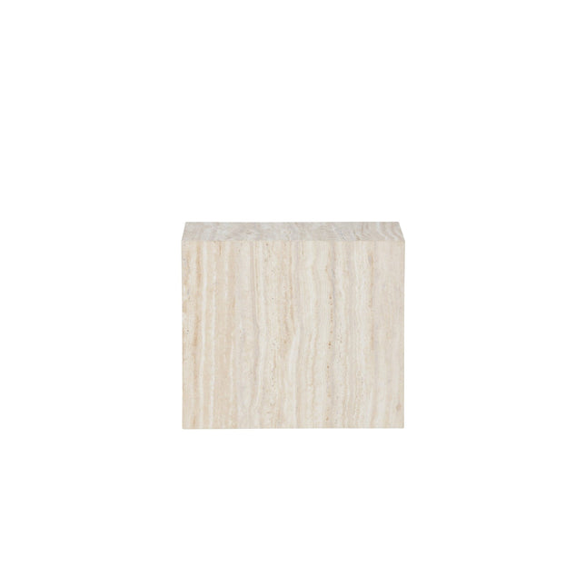 York sivupöytä 30x35x25 cm - travertiinin värinen - KalusteDuo_Huonekaluliike_Pöytä