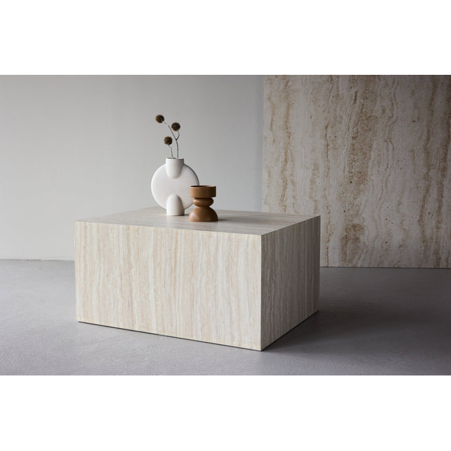 York sohvapöytä 40x60x80 cm - travertiininvärinen - KalusteDuo_Huonekaluliike_Pöytä